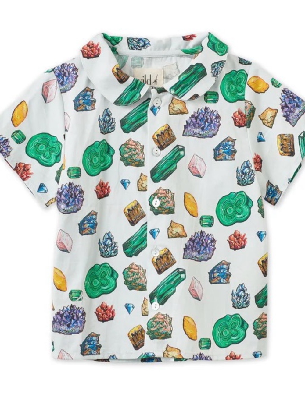 EUC Vild House of Little Gemstone Shirt 5/6y